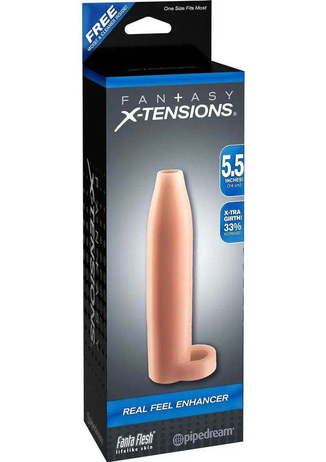 Male Sex Toys | Fantasy X-Tensions Fantasy X-Tensions Real Feel Enhancer Sleeve