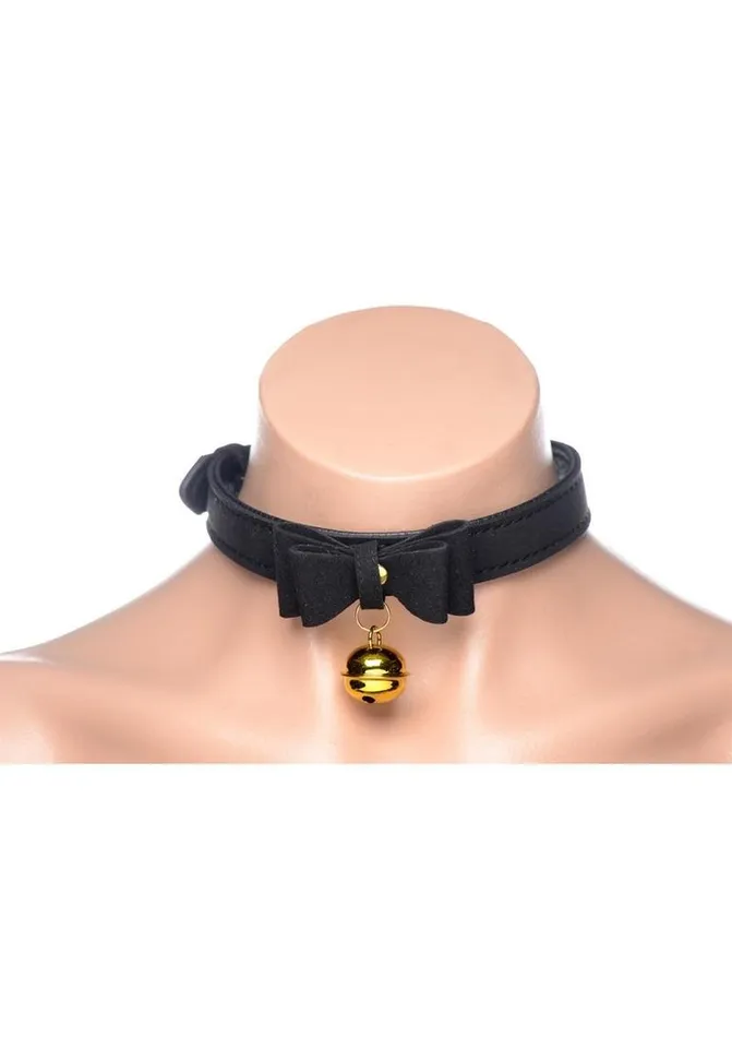 Male Sex Toys | Master Series Master Series Golden Kitty Cat Bell Collar