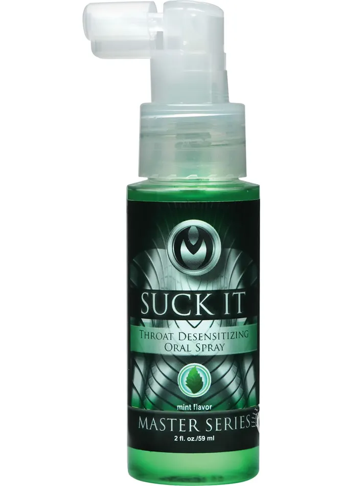 Male Sex Toys Master Series Suck It Throat Desensitizing Oral Spray Master Series