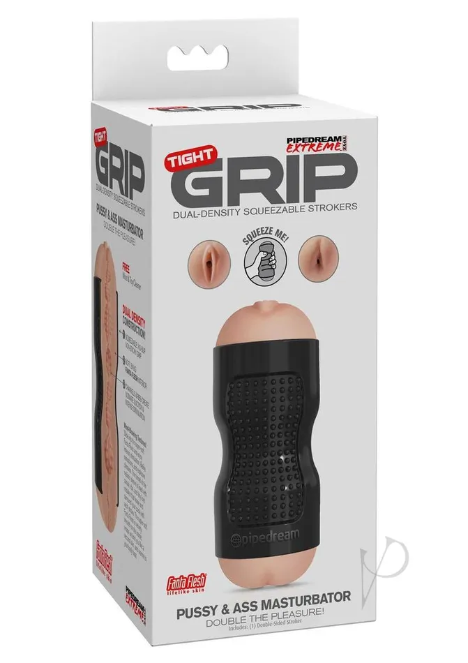 Male Sex Toys | Pipedream Extreme Toyz Pipedream Extreme Toyz Tight Grip Pussy and Ass Masturbator - Pussy and Butt