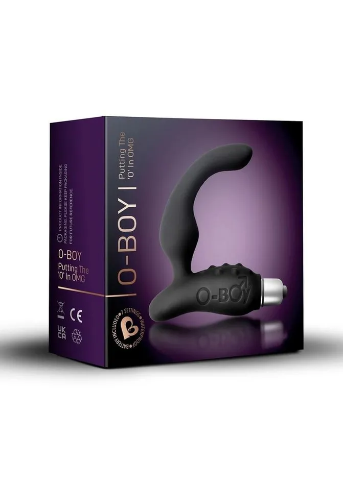 Male Sex Toys | Rocks Off O Boy Silicone Prostate and Perineum Stimulator