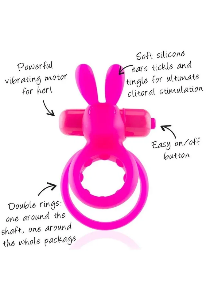 Male Sex Toys | Screaming O Ohare Silicone Vibrating Cock Ring Waterproof