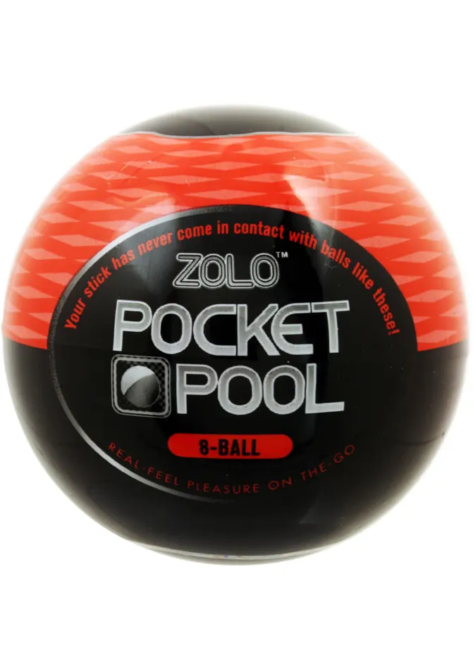 Male Sex Toys Zolo ZOLO Pocket Pool 8 Ball Masturbator Sleeve