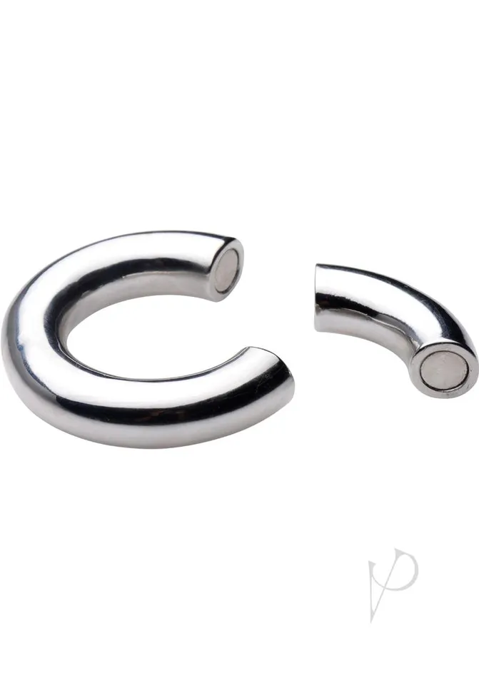 Master Series Magnetize Stainless Steel Magnetic Ball Stretcher Master Series Male Sex Toys