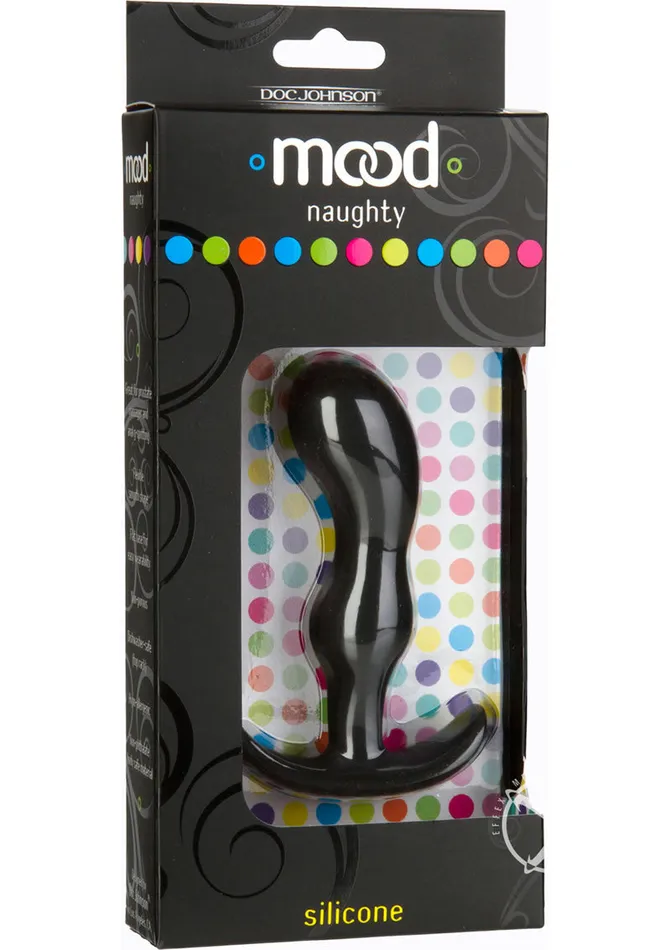 Mood Naughty Silicone Anal Plug Medium Doc Johnson Enterprises Male Sex Toys