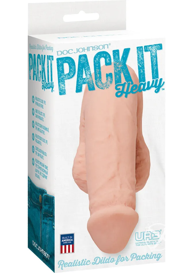 Pack It Heavy White Doc Johnson Enterprises Male Sex Toys