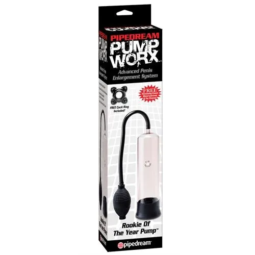 Pipedream Anal Pump Worx Rookie of the Year Pump Black