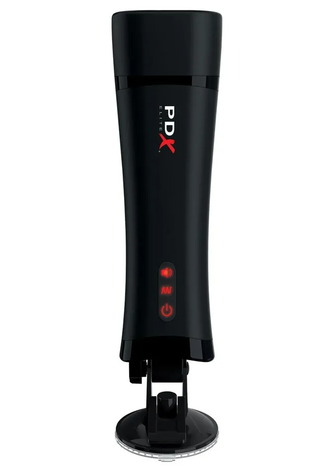 Pipedream Extreme Elite Rechargeable TalkBack Super Masturbator Pussy PDX Elite Male Sex Toys