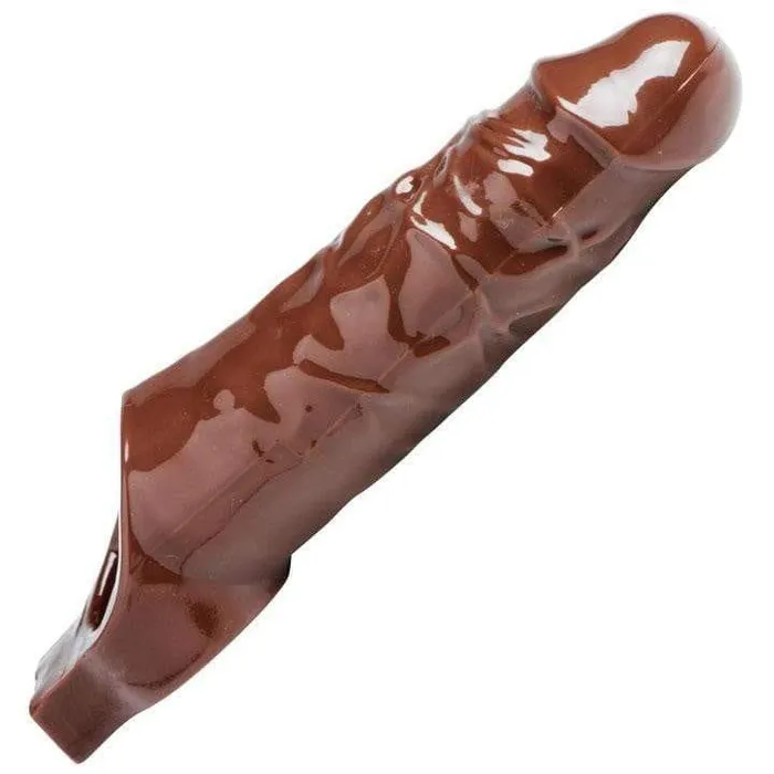 Really Ample Penis Enhancer Brown Size Matters Male Sex Toys