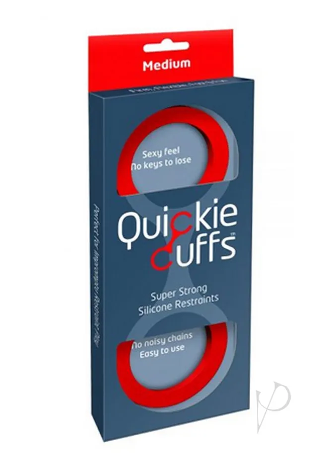 Restraints Creative Conceptionsl Llc Quickie Cuffs Medium Red