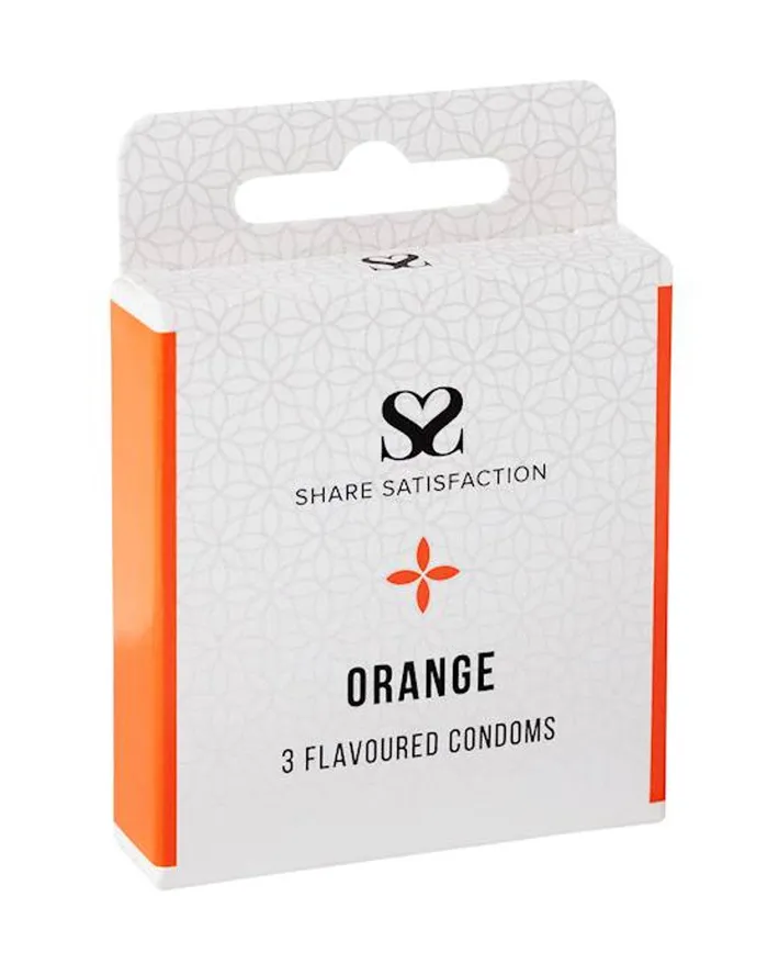 Share Satisfaction Share Satisfaction Flavoured Condoms 3 Pack | Enhancers