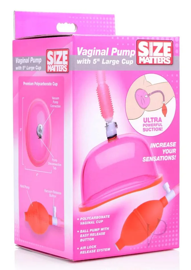 Size Matter Vaginal Pump Large Xr Llc Male Sex Toys