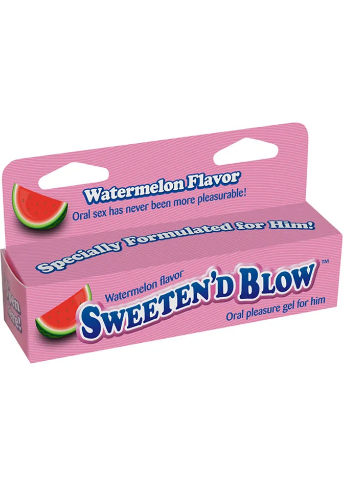 Sweeten D Blow Flavored Oral Pleasure Gel 15oz Watermelon Sweeten D Blow Enhancers