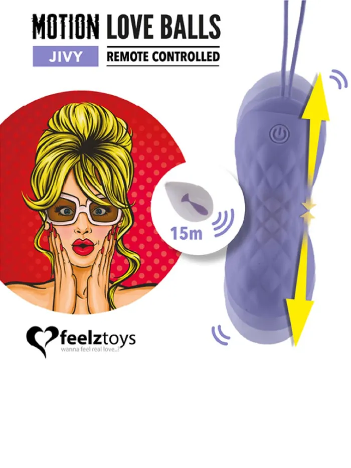 Thando Love Dildos | Feelztoys Motion - Love Balls - Jivy