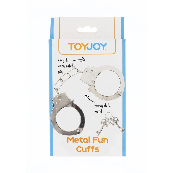 Toy Joy Sex Toys ToyJoy Metal Fun Cuffs | Couples