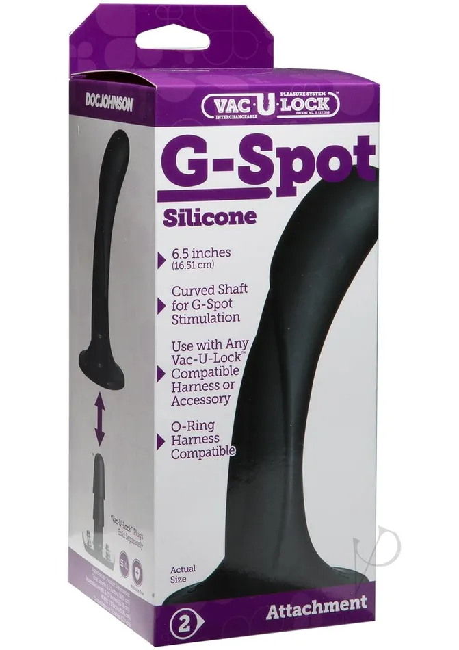 Vac-U-Lock Vac-U-Lock G-Spot Silicone Dildo | Dildos