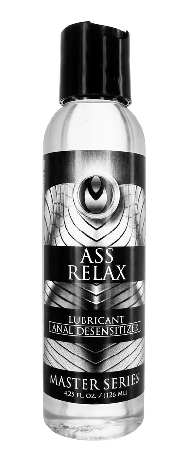 XR Brands Master Series Ass Relax Lubricant Anal Desensitizer 425 Fl Oz Anal