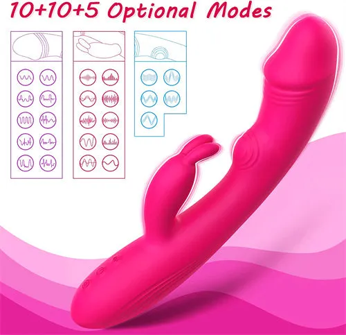 3in1 Rabbit Vibrator Holly | Aimitoy Female Sex Toys