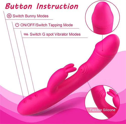 3in1 Rabbit Vibrator Holly | Aimitoy Female Sex Toys