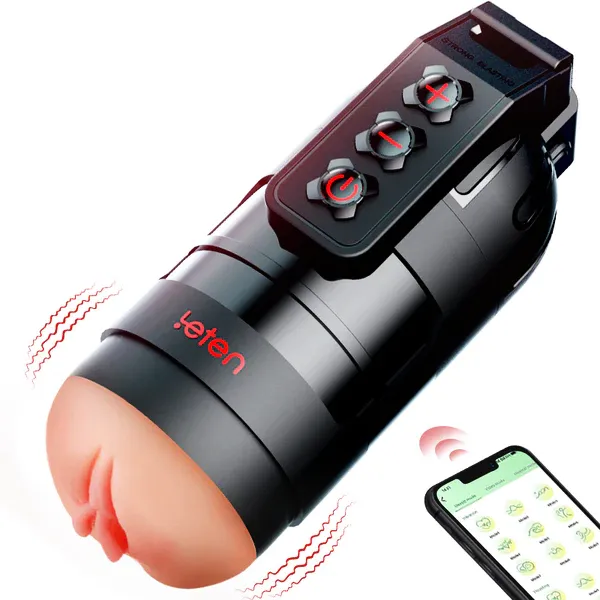 Aimitoy Male Sex Toys 2 in 1 APP Control Pocket Pussy Male Stroker