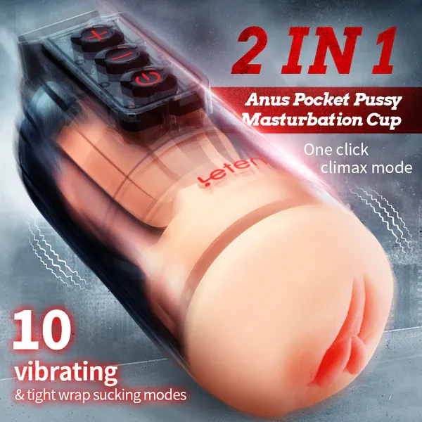 Aimitoy Male Sex Toys | 2 in 1 APP Control Pocket Pussy Male Stroker