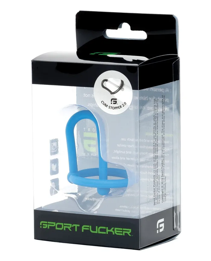 Anal Sport Fucker Sport Fucker Cum Stopper 20 Blue