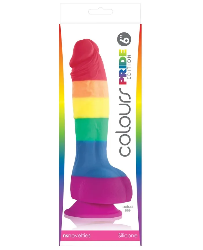 Colours Dildos Colours Pride Edition 6 Dong wSuction Cup