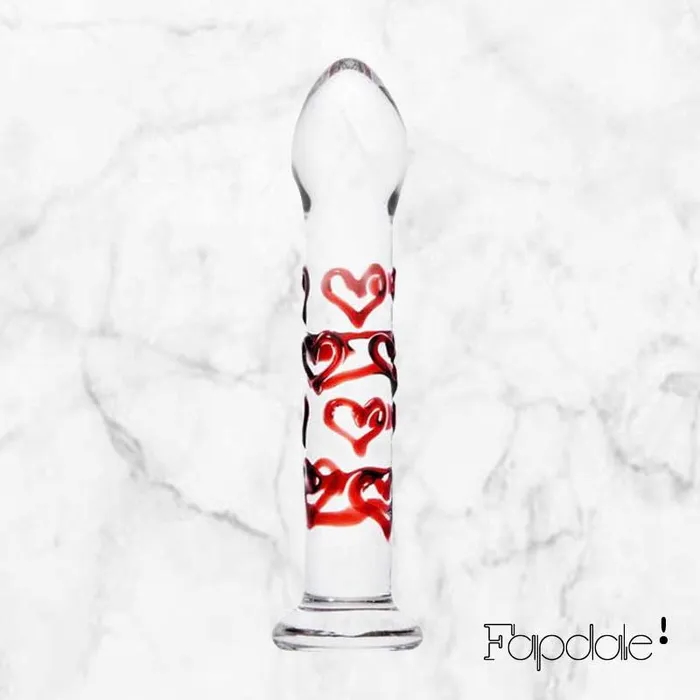 fapdale Dildos GSpot Stimulator Glass Dildo