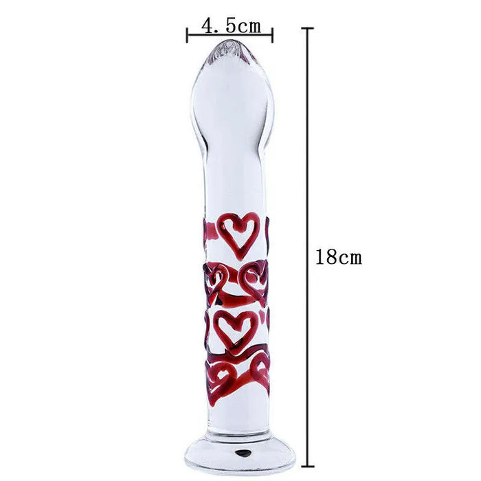 fapdale Dildos | G-Spot Stimulator Glass Dildo