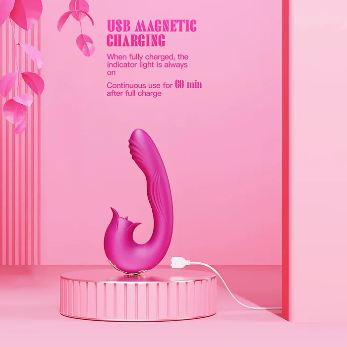 Female Sex Toys | Aimitoy 7 Vibrating & Licking Vibrator Tacy