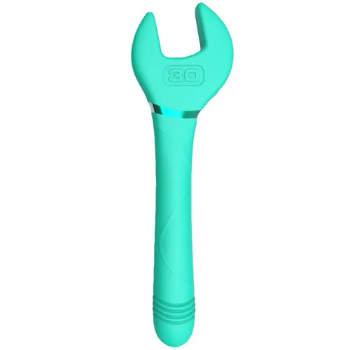 Female Sex Toys Thursting Wrench Vibrator Green Aimitoy