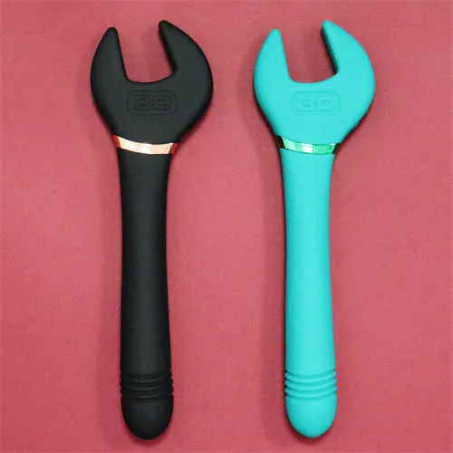 Female Sex Toys | Thursting Wrench Vibrator Green - Aimitoy