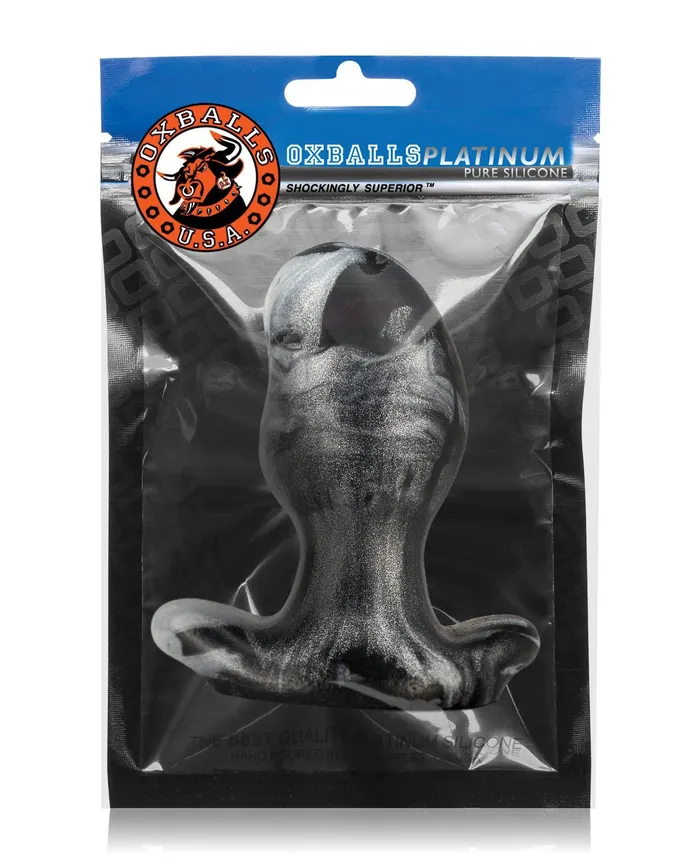 Male Sex Toys | Oxballs Oxballs Ergo Buttplug X Small - Platinum Swirl