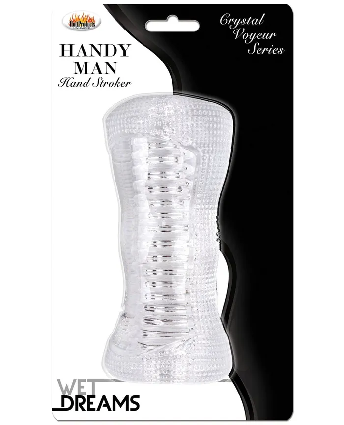 Male Sex Toys Wet Dreams Handy Man Stroker Clear Wet Dreams