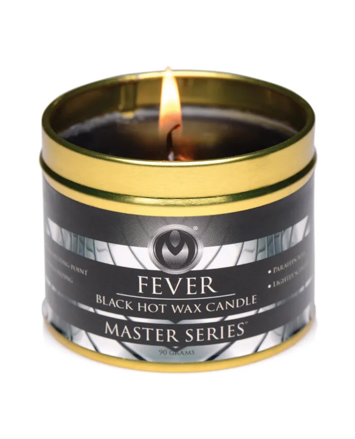 Master Series Master Series Fever Drip Candle - Black | Anal