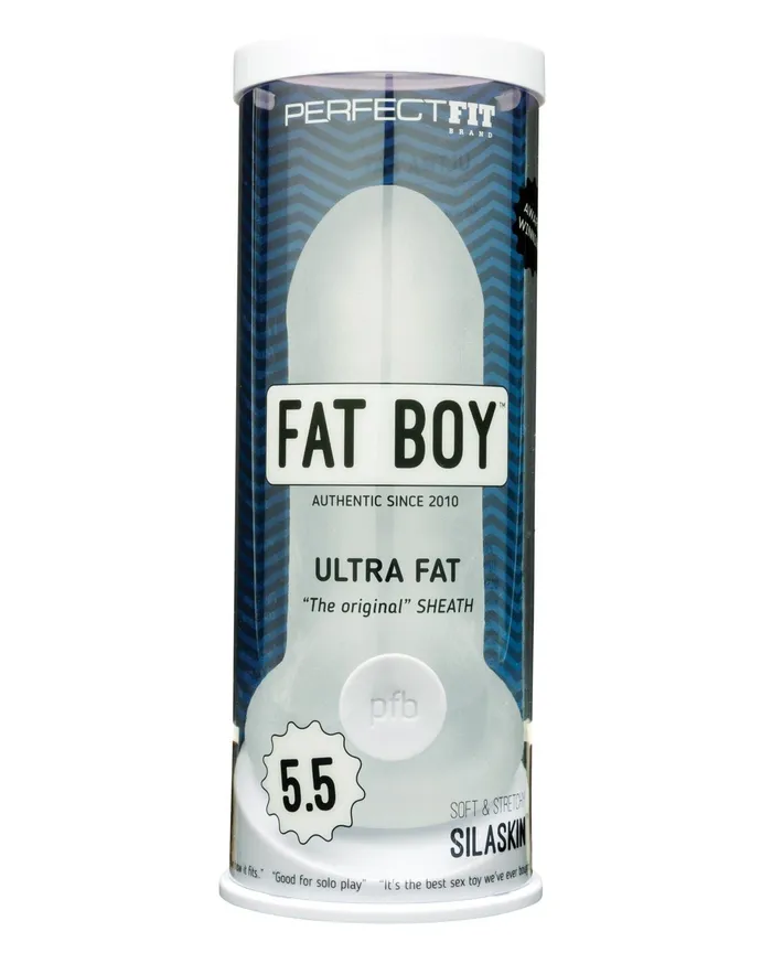 Perfect Fit Anal Perfect Fit Fat Boy Original Ultra Fat 55 Clear