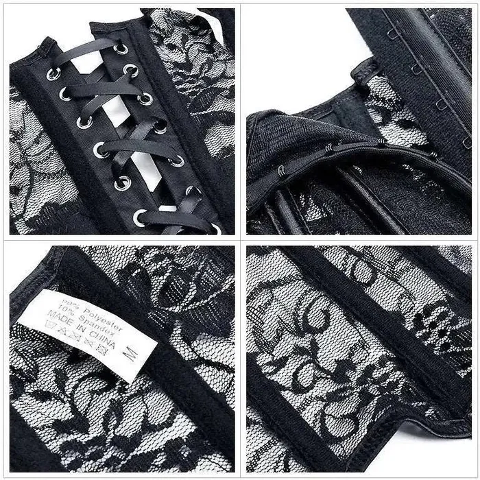 Plus Size | THXX Gothic Romance Lace Underbust Corset (Plus-Size Available)