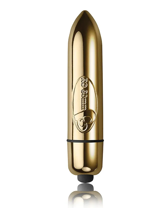 Rocks Off Vibrators | Rocks Off RO-80 Single Speed Bullet - Champagne Gold