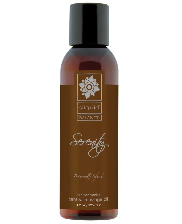 Sliquid Organics Massage Oil 42 oz Serenity Sliquid Couples