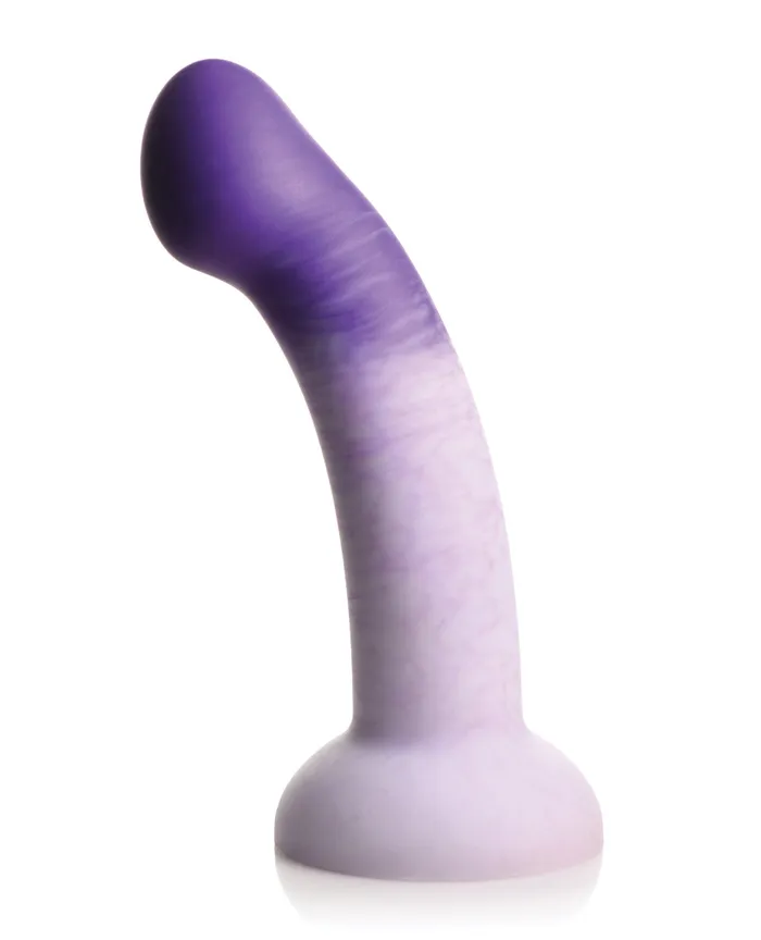 Strap U Dildos | Strap U G Swirl G Spot Silicone Dildo - Purple