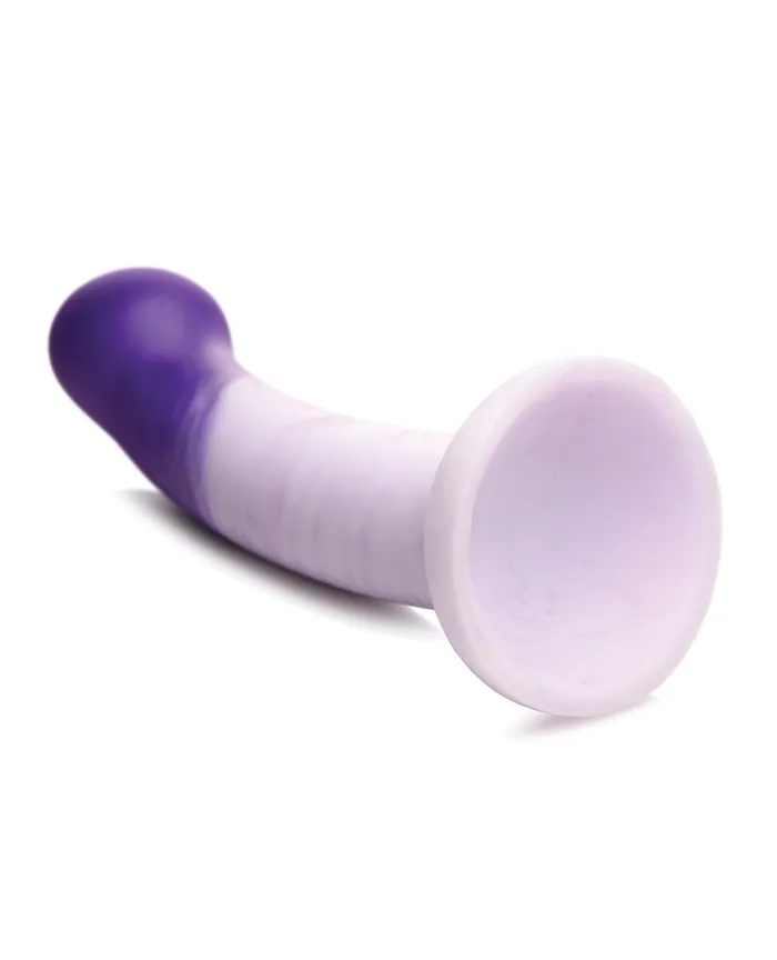 Strap U Dildos | Strap U G Swirl G Spot Silicone Dildo - Purple