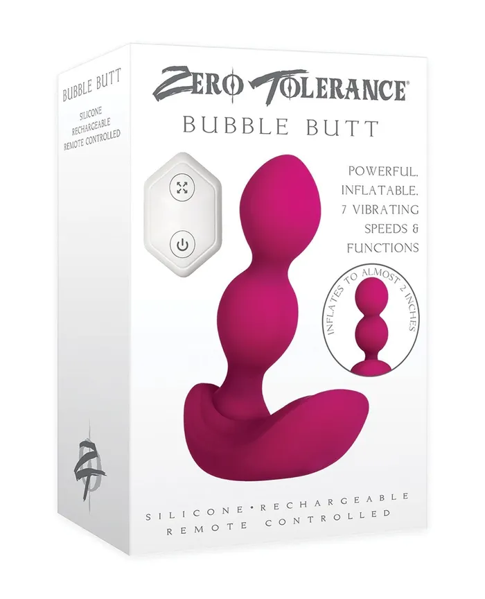 Zero Tolerance Anal Bubble Butt Burgundy Zero Tolerance Anal